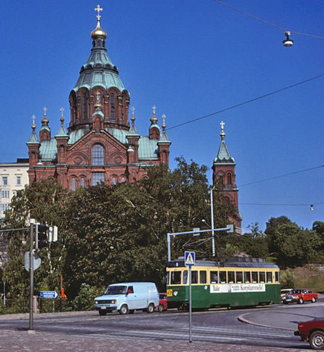 #3 Kanavakatu and Uspenski Cathedral, Helsinki, 1981