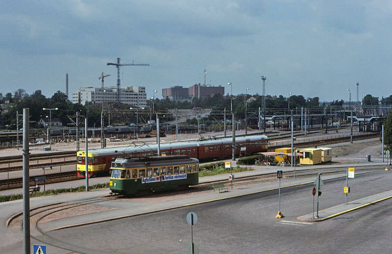 #8 Pasilan asema tram stop, Helsinki, 1981