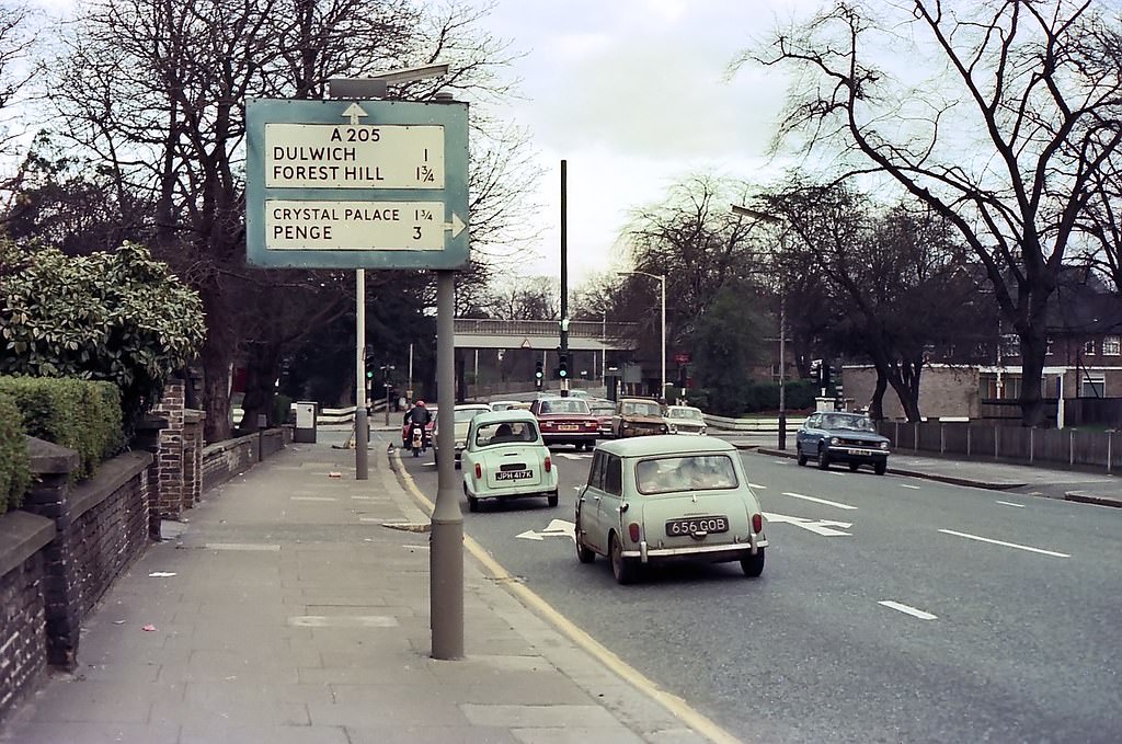 #2 South Circular Road, March 1975 Thurlow Park Road, London SE21. 16th March 1975.