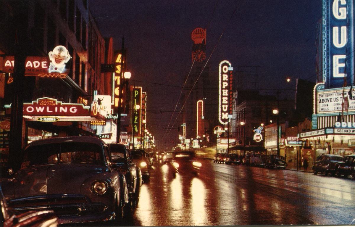 #11 Looking North from Robson Street, Vancouver, 1960s