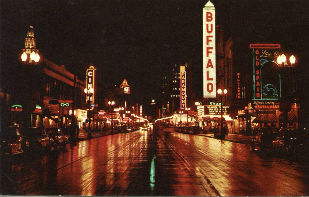 #16 Main Street, Buffalo, New York, 1960s