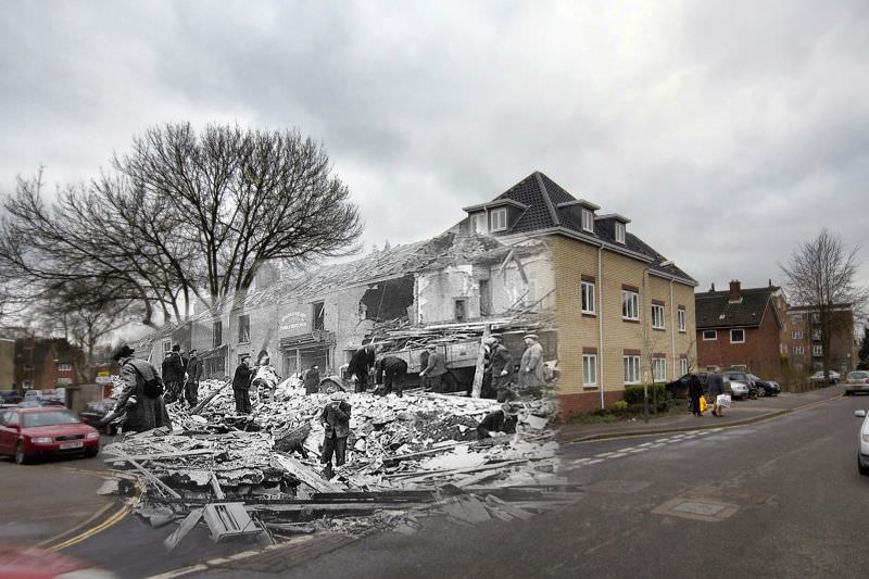 The Vauxhall Tavern, Vauxhall Street/Walpole Street, 1941 and 2011