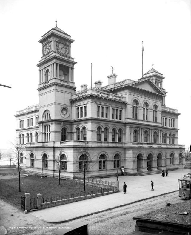 #10 Custom House and Post Office, Memphis, Tennessee, 1900s
