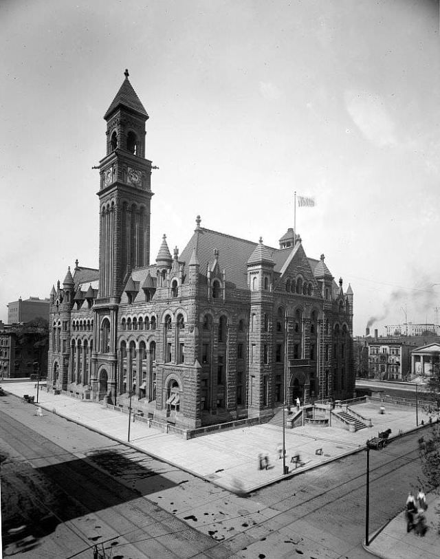 #16 Post office, Detroit, Michigan, 1900s