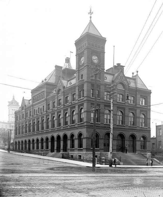 #18 Post office, Montgomery, Alabama, 1900s