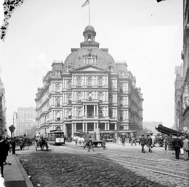 #9 City Hall Station Post Office, New York, 1900s