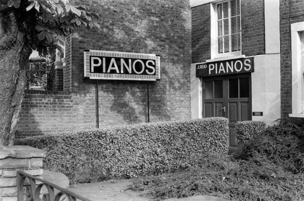 #21 Reid, Pianos, St Ann’s Rd, South Tottenham, Haringey, 1989
