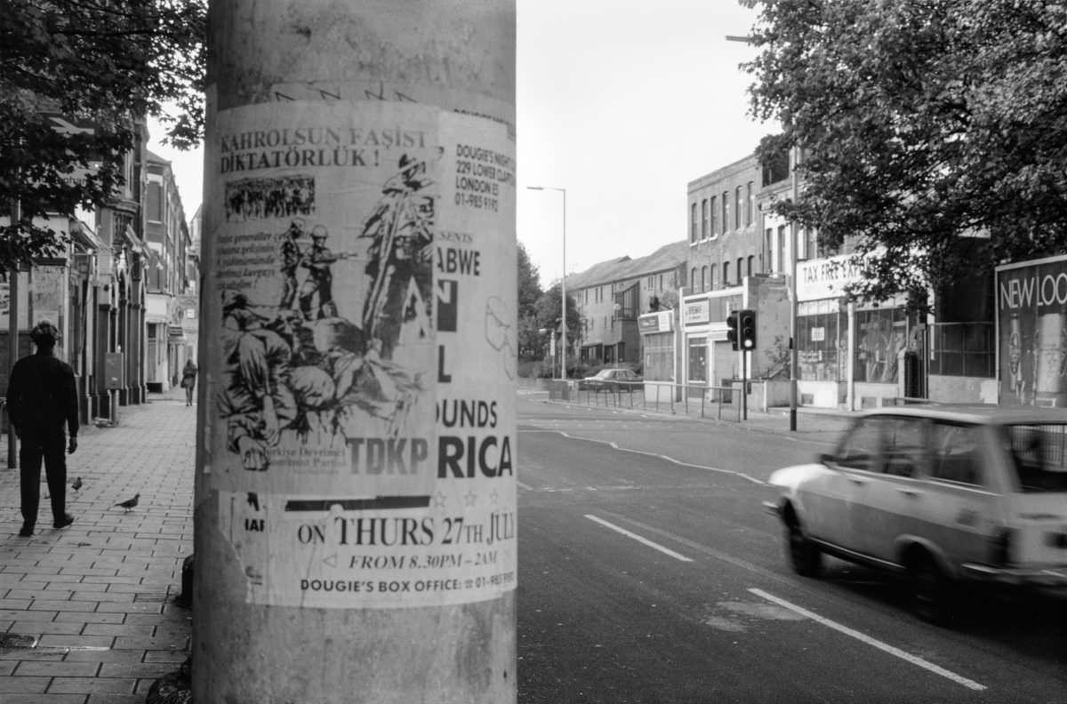#25 Posters, High Rd, South Tottenham, Haringey, 1989