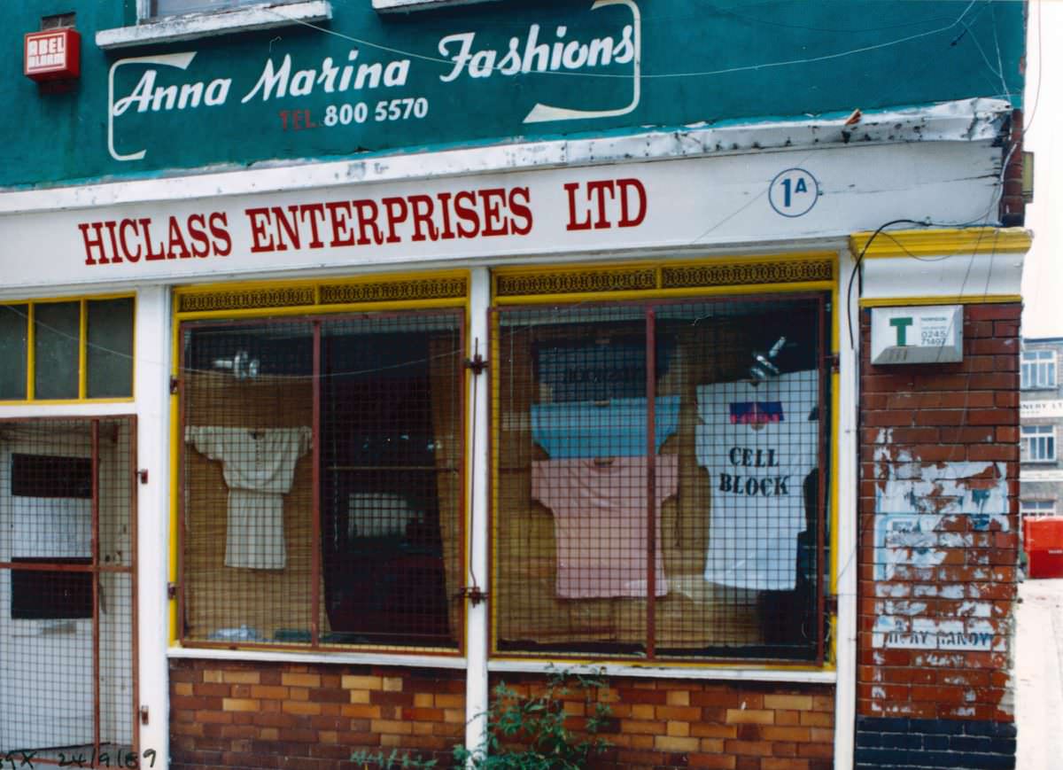 #8 Hiclass Enterprises, Seven Sisters, Haringey, 1989