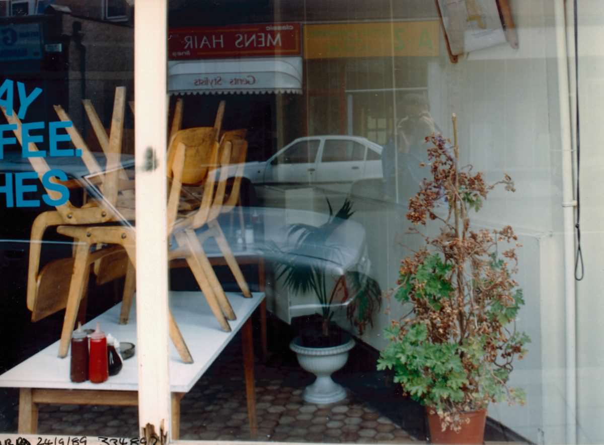 #10 Cafe, West Green Rd, Seven Sisters, Haringey, 1989