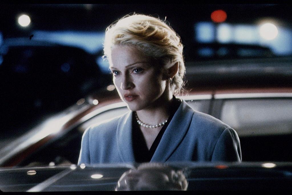 #23 Madonna on the set of Body of Evidence, 1993.