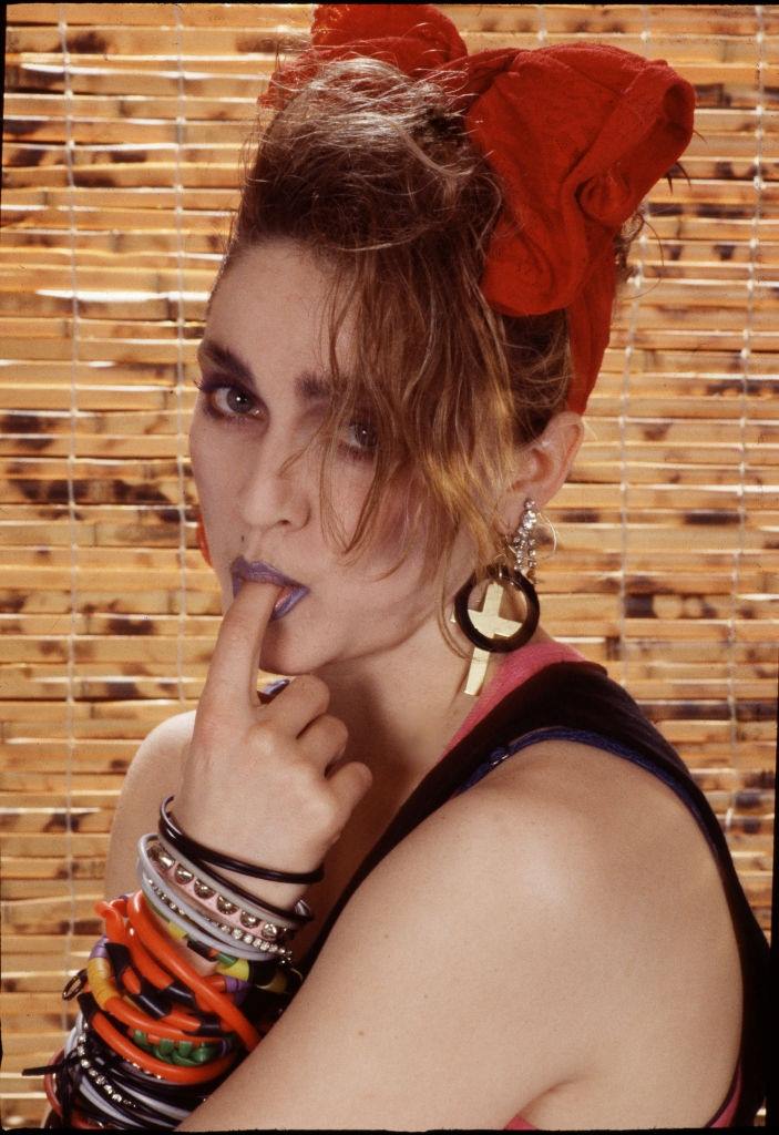 #25 Madonna in New York, 1984.