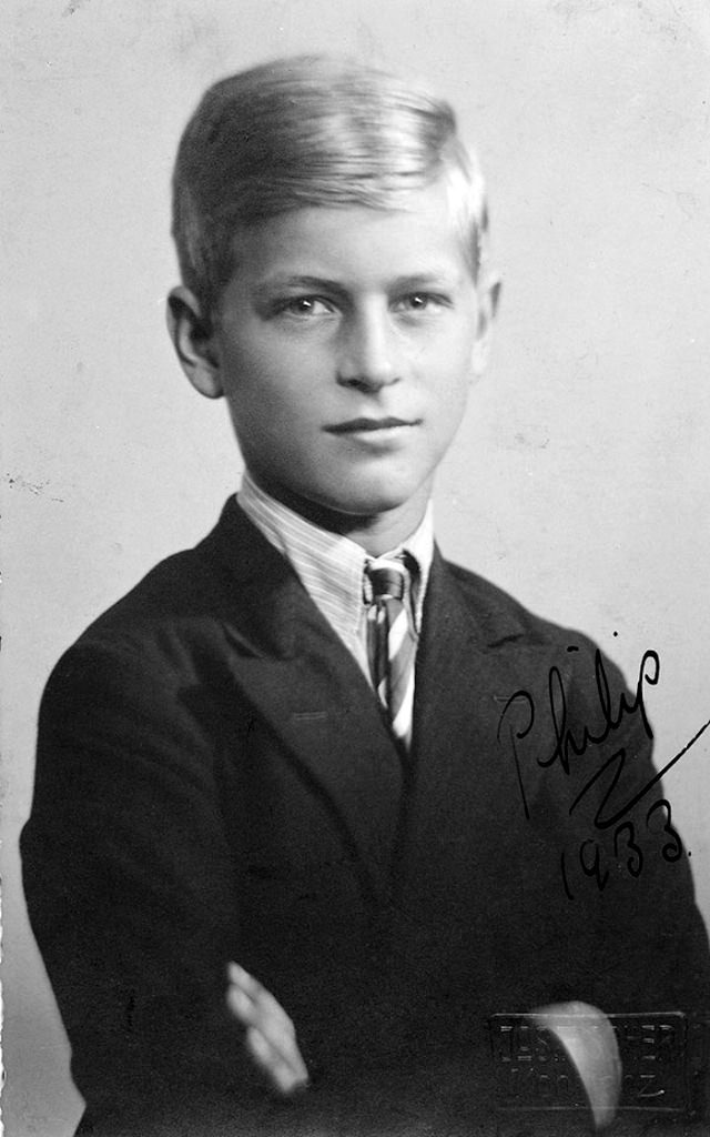 #22 Philip at Cheam School, 1933.