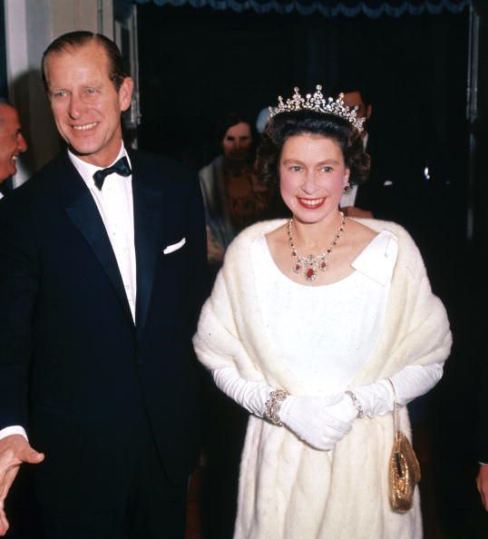 #38 Philip and the Queen arrive at a theater in Malta, 1967.