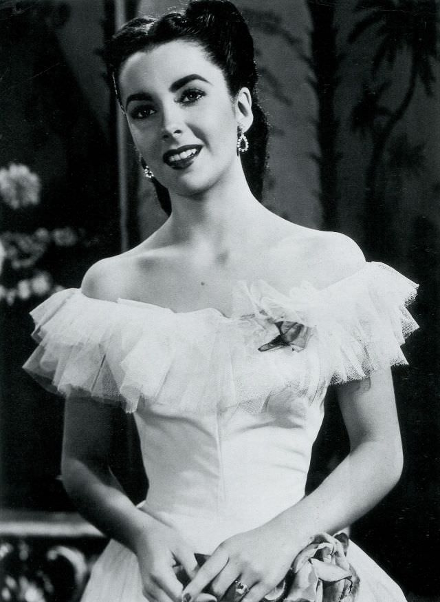16-Year-Old Elizabeth Taylor during the Filming of ‘Julia Misbehaves’, 1948 Movies
