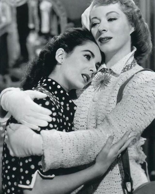 16-Year-Old Elizabeth Taylor during the Filming of ‘Julia Misbehaves’, 1948 Movies