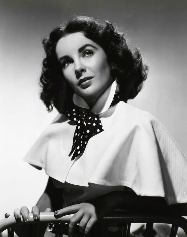 16-Year-Old Elizabeth Taylor during the Filming of ‘Julia Misbehaves’, 1948 Movies