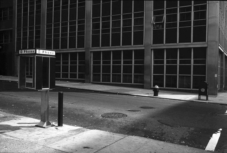 #42 Urban solitude, probably the Wall Street area on a Sunday