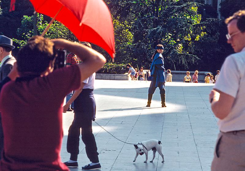 #5 Fashion model at the Eiffel Tower