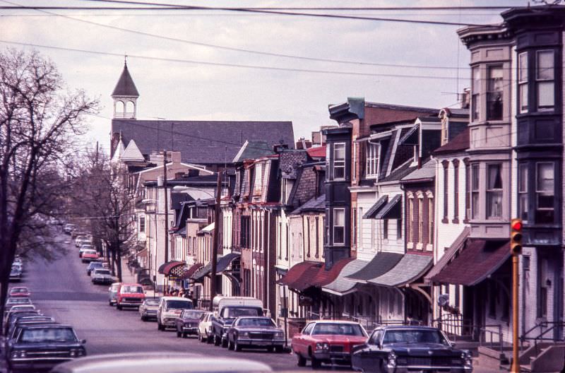 #19 Allentown street scenes (probably Chew Street)