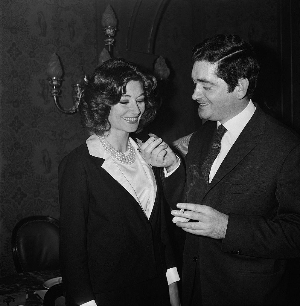#2 Anouk Aimée receiving the 1961 Nouvelle Critique Award, 1962.