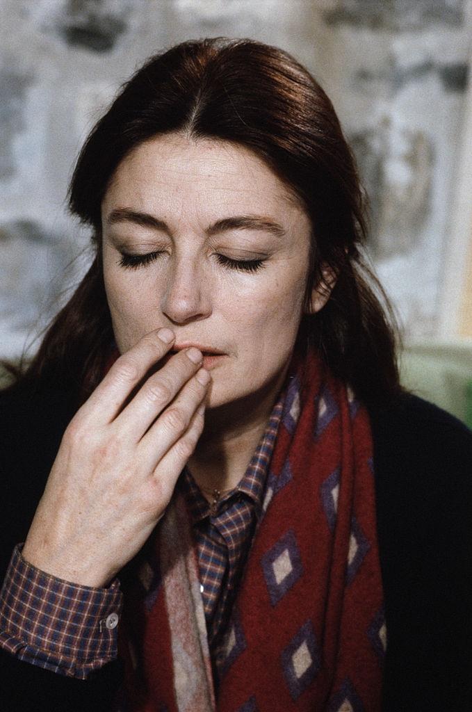 #20 Anouk Aimée with a sad look in a scene of the movie La tragedia di un uomo ridicolo, 1975.