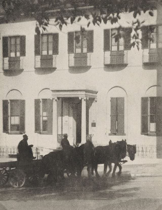 #18 The Old Treasury building, circa 1910