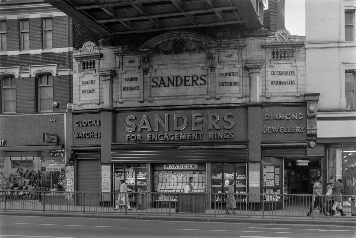 #26 Sanders, Jeweller, Brixton Rd, 1987