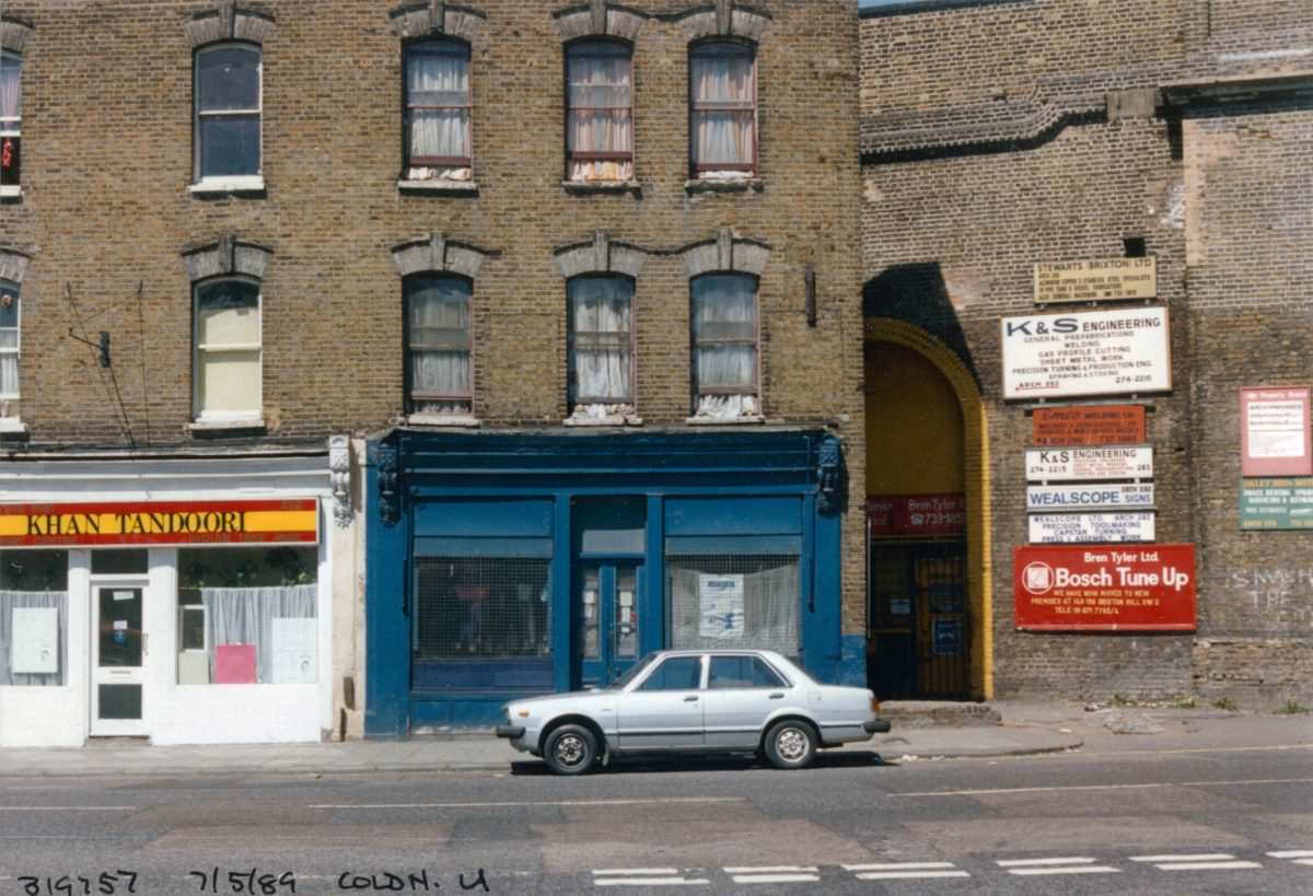 #28 Shops, Coldharbour Lane, 1989