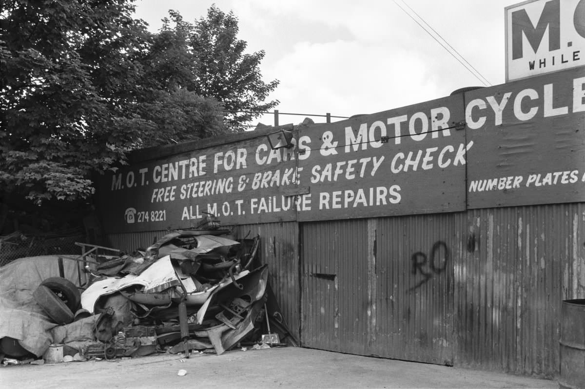 #13 MOT Centre, Ferndale Rd, 1989