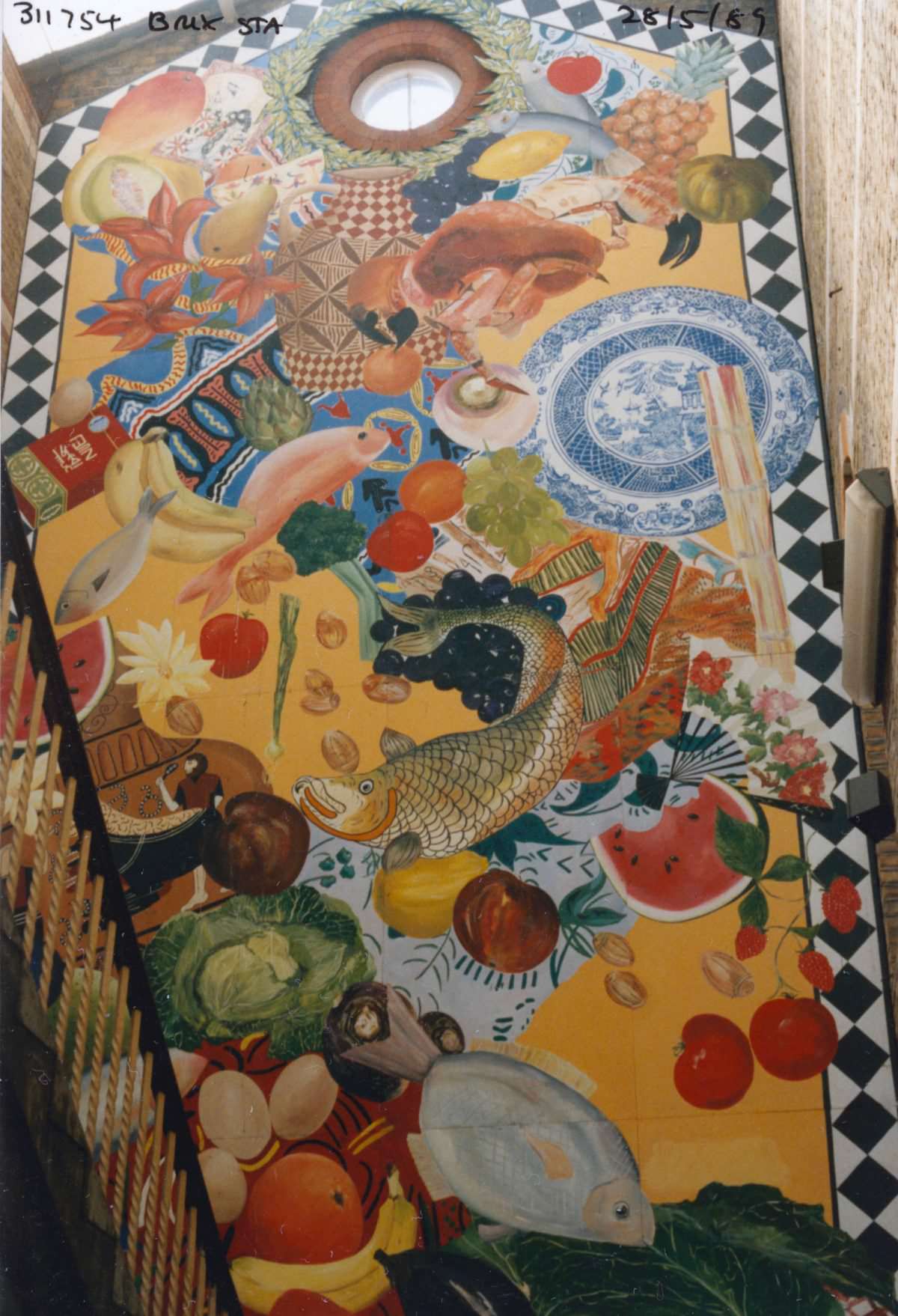 #8 Mural, Brixton Station, 1989