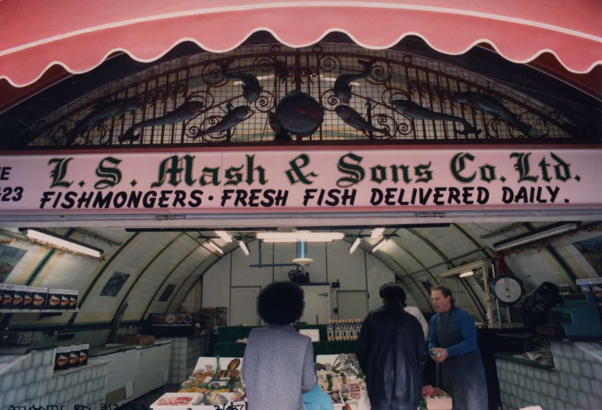 #2 Fishmongers, Shop, Atlantic Rd, 1987
