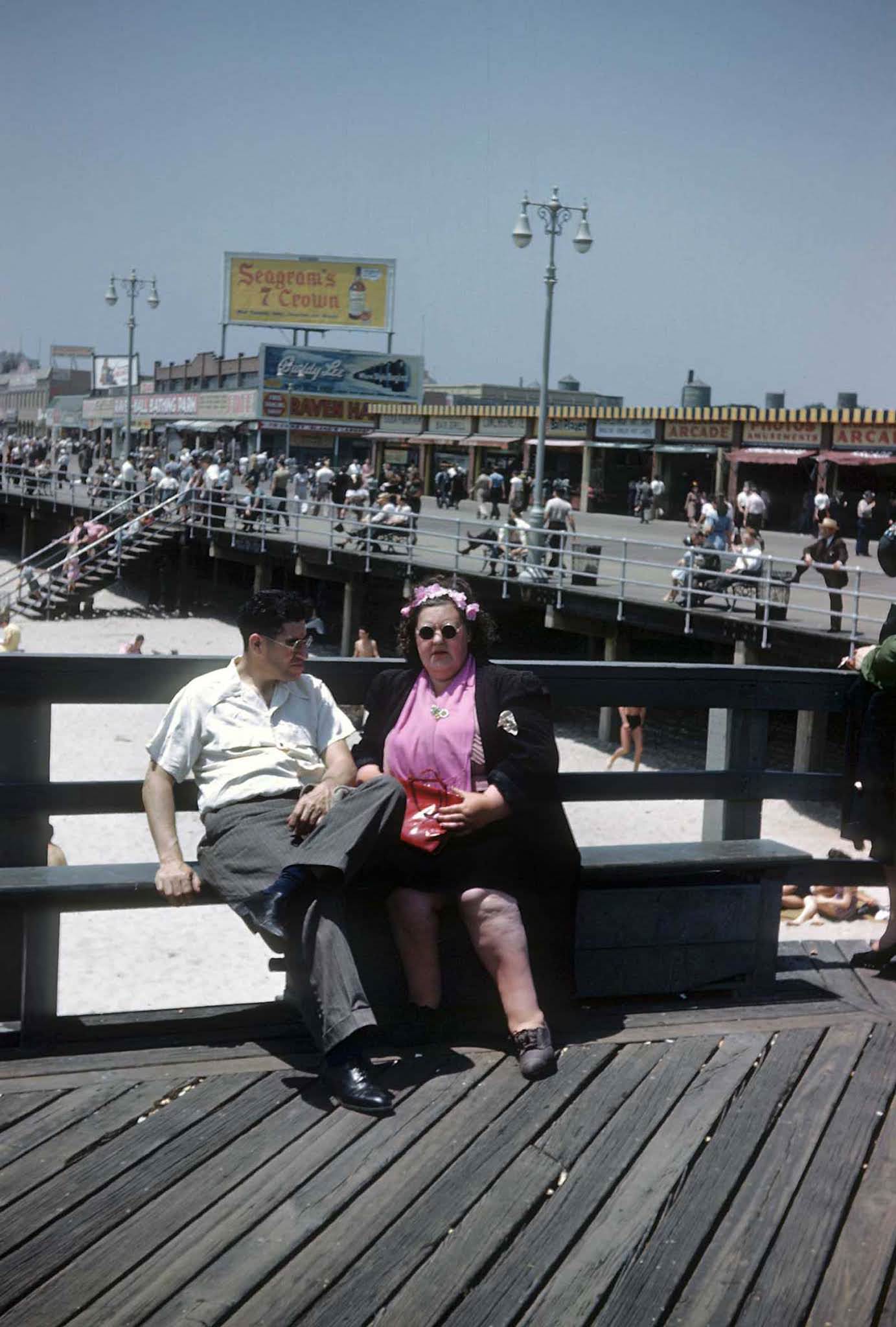 #3 A view of the Coney Island Boardwalk.