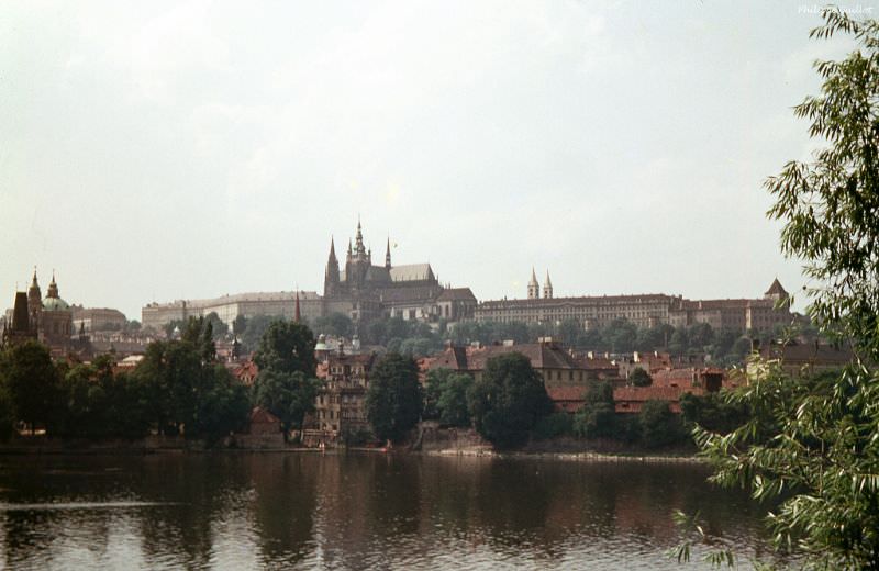 #16 Prague Castle above the Vltava