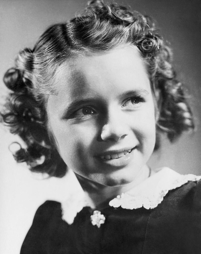 #6 Debbie Reynolds as a child, 1938.