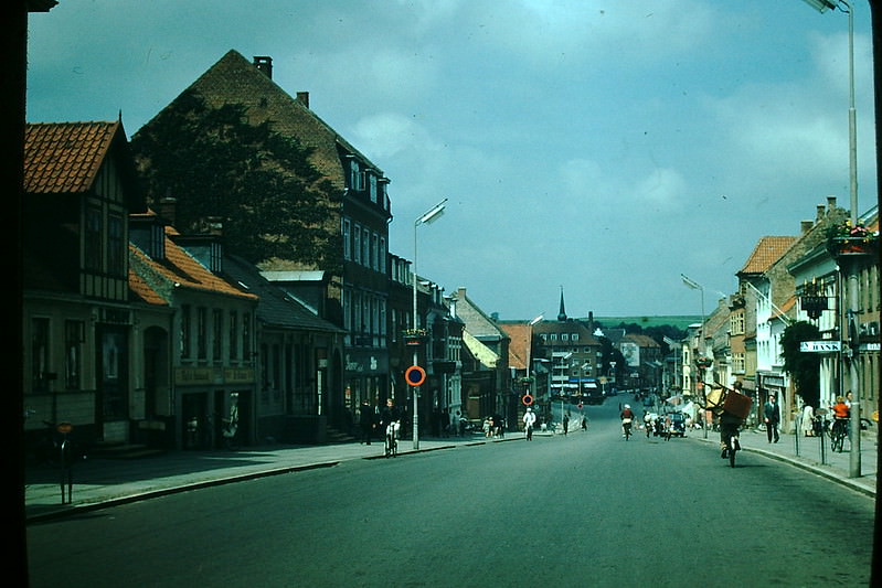 #12 Main Street in Skanderborg, Denmark, 1954