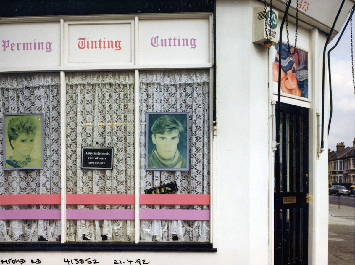#11 Hairdresser, Romford Rd, Forest Gate, Newham, 1992