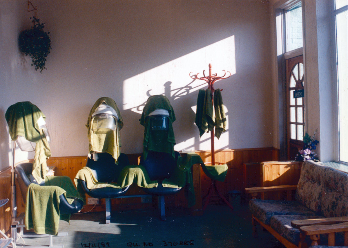 #12 Hairdresser, Queens Road, Walthamstow, Waltham Forest, 1989