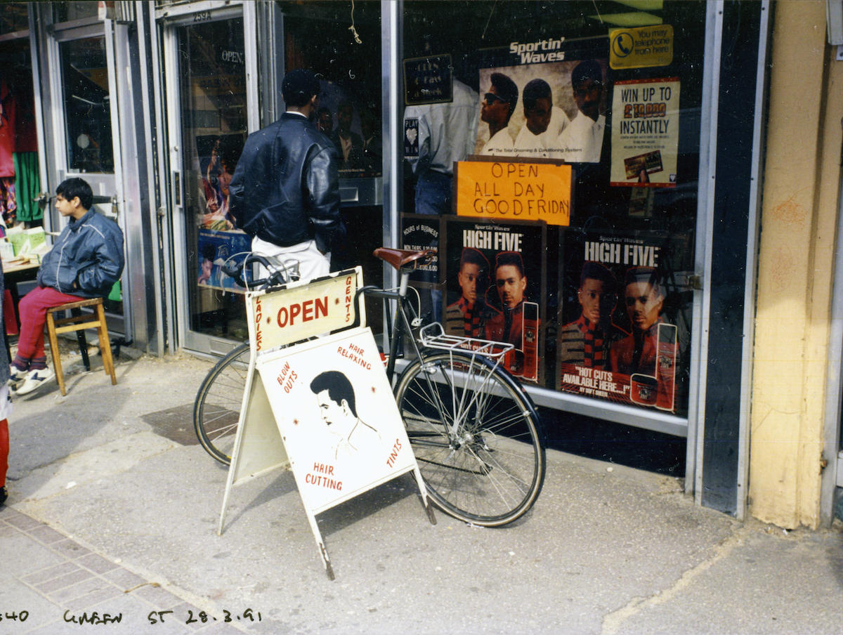 #17 Hairdresser, Green Street, Upton, Newham, 1991