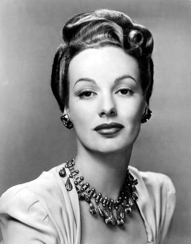 #35 Faye Emerson, 1940s.