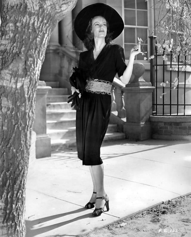 #37 Faye Emerson in New York City, 1950s.