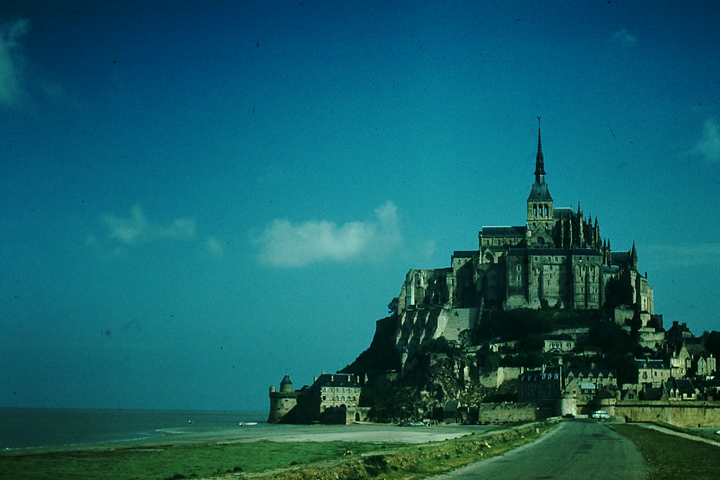 #11 Mont St Michel, France, 1954