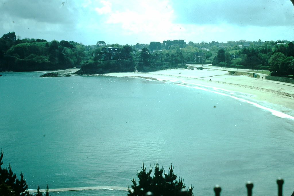 #19 Bay at Dinard- Brittany, France, 1954
