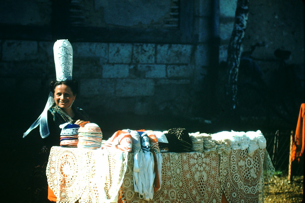 #43 Handwork at Chartres, France, 1954