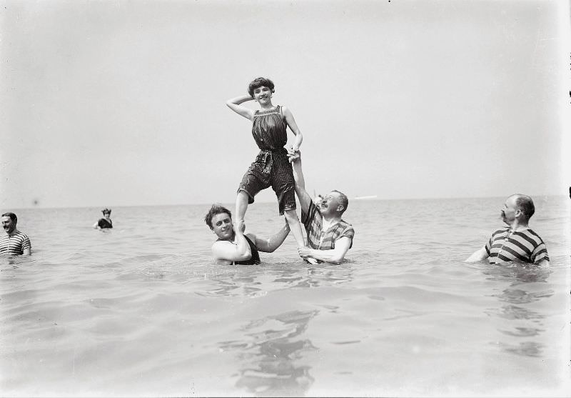 #29 Swimmers, circa 1910