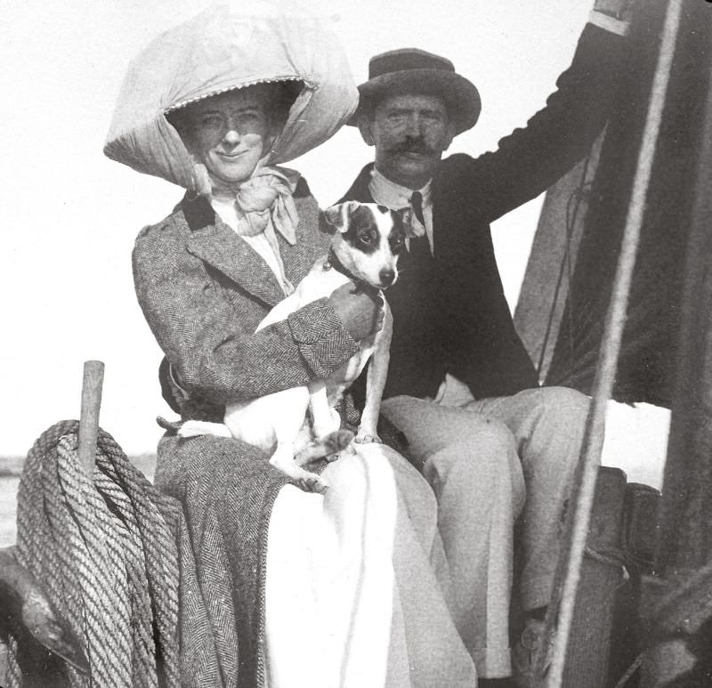 #35 Boat trip, Roscoff, 1912