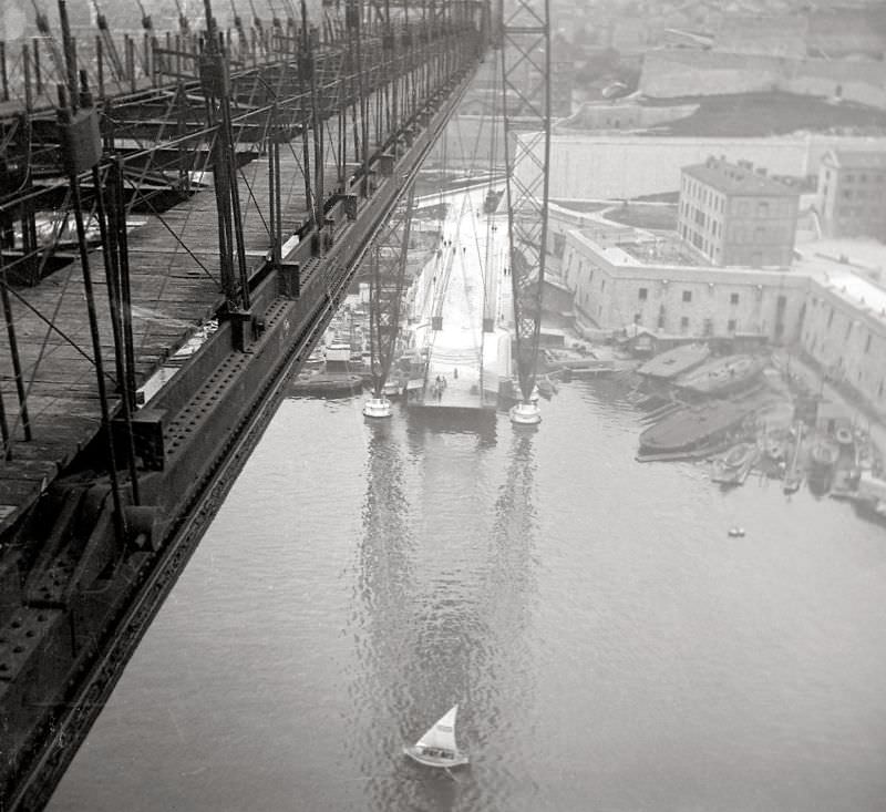 #43 Under the bridge, Marseille, May 4, 1918