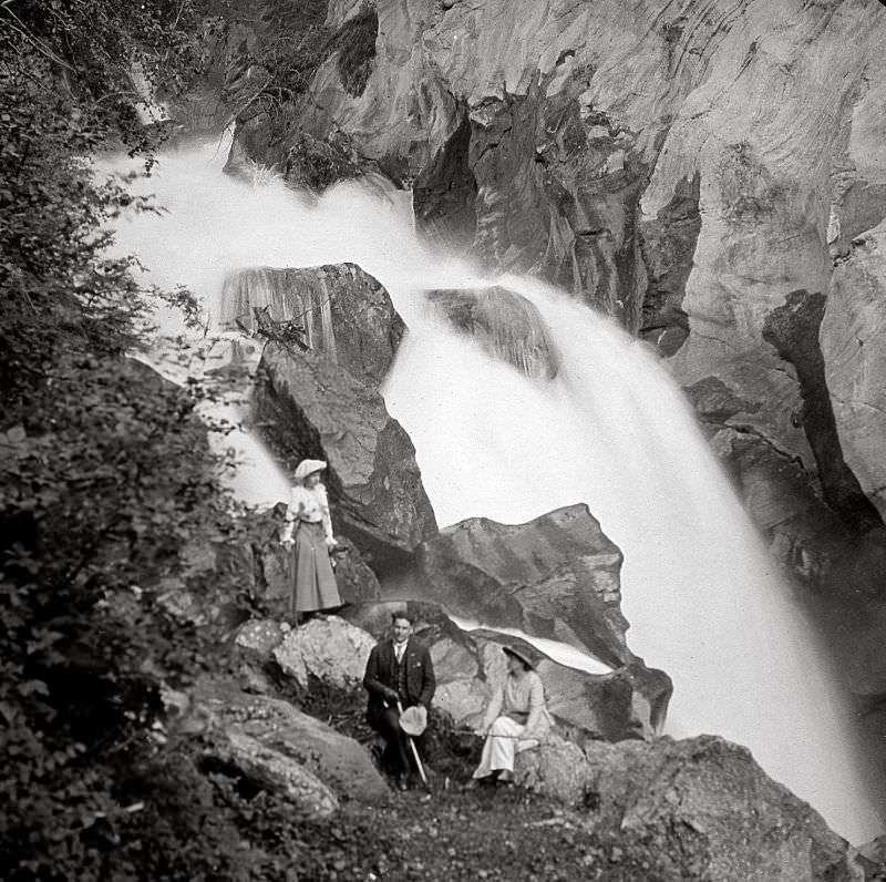 #45 Walk in the gorges of Ballandaz, 1919