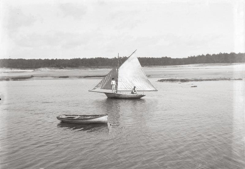 #6 The sailboat, circa 1900