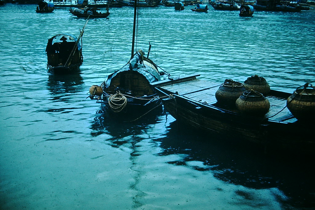 #13 Rain- Aberdeen Bay, Hong Kong, 1952
